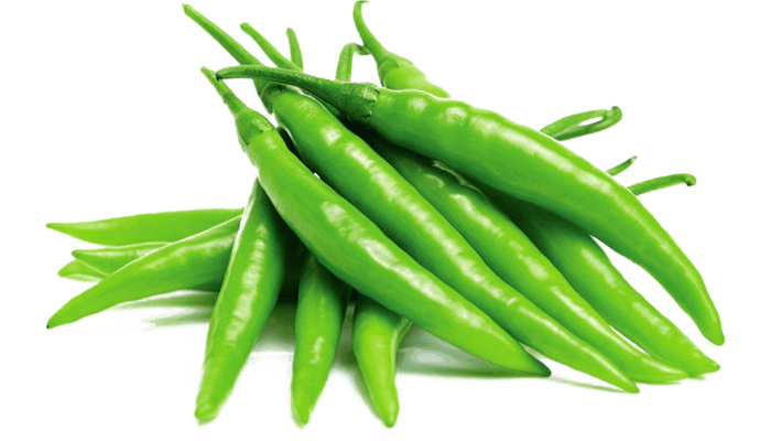 green hot pepper