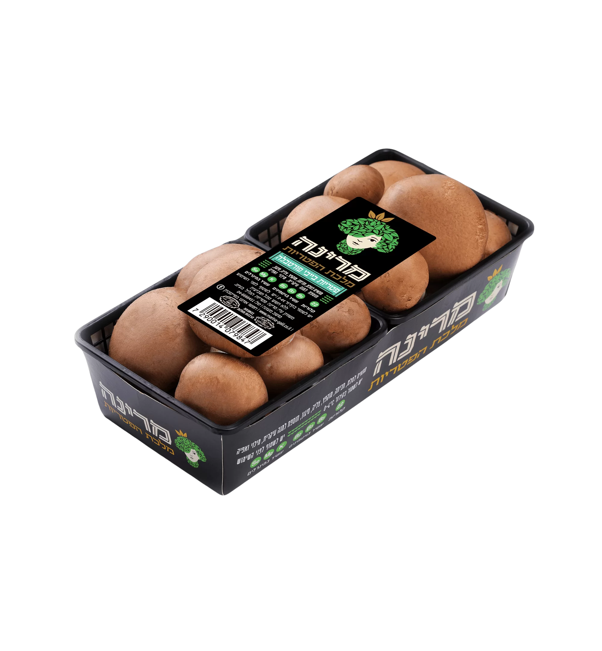 Mushrooms portabella double