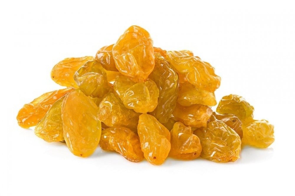 yellow raisins
