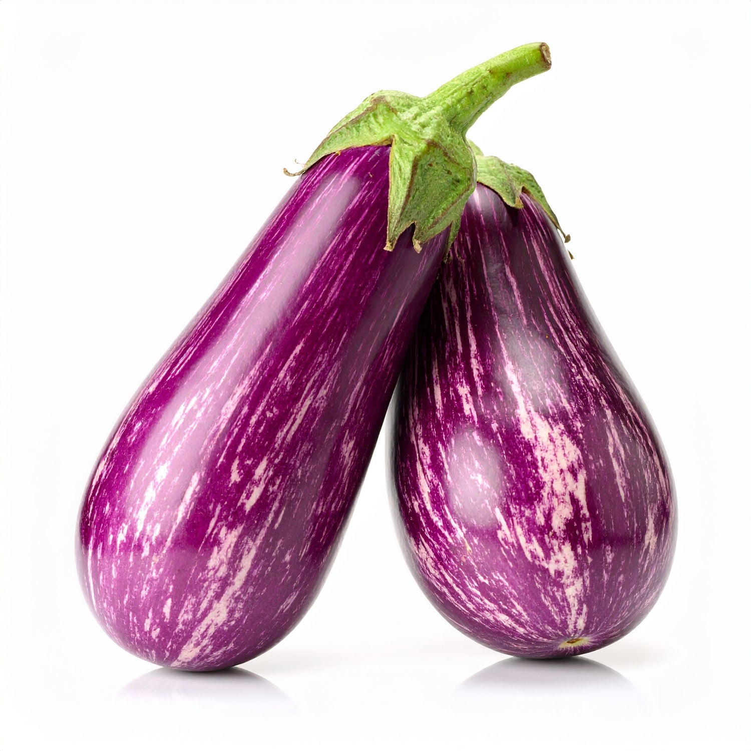 Red eggplants for stuffing